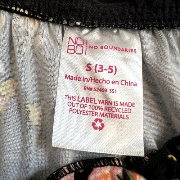 No Boundaries Floral Black Dress Long Sleeve Button Size Small Casual Fall NWOT - Picture 8 of 8